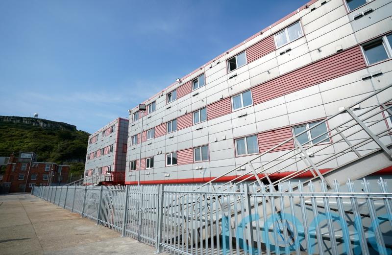 Migrant barge not a floating prison, Home Office says