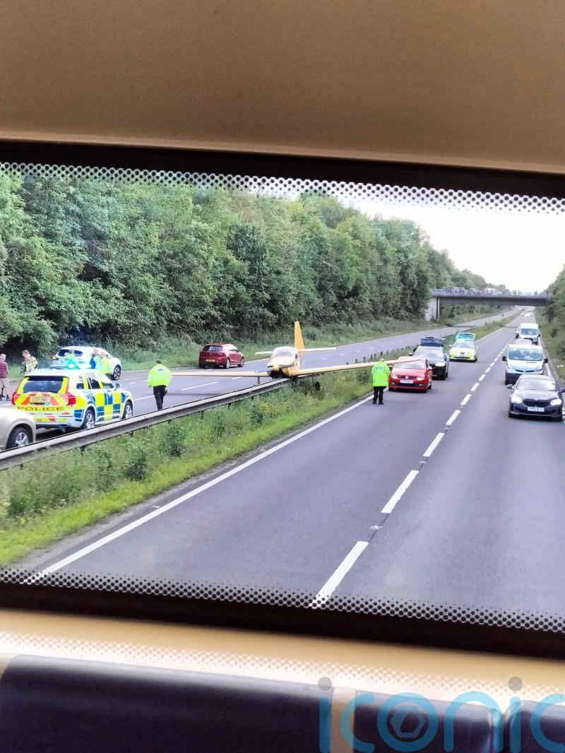 Light aircraft makes emergency landing on A40 in Gloucestershire