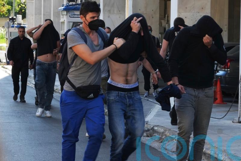 Scuffles outside court as Croatian soccer fans give evidence over deadly attack