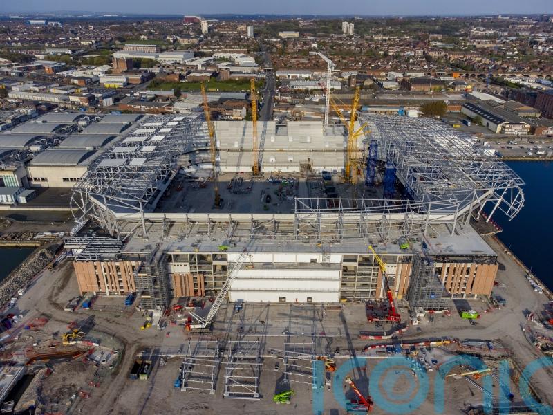 Worker, 26, dies after being injured at Everton’s new stadium