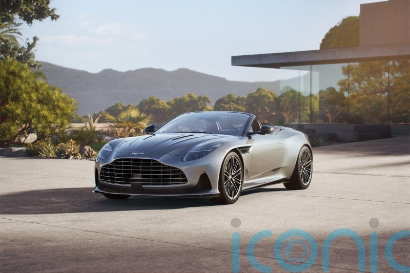 Aston Martin DB12 Volante revealed as glamorous new convertible