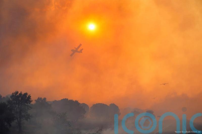 Most holidaymakers return to their campsites after Pyrenees wildfire