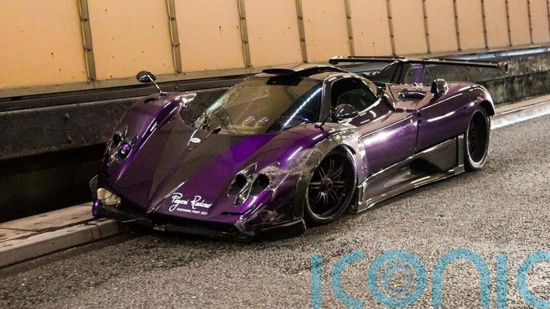 Pagani Zonda once owned by Lewis Hamilton crashed in Wales