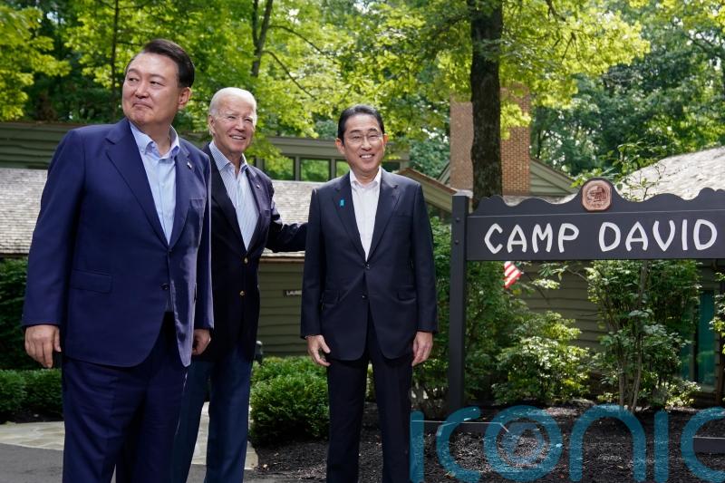 US, Japan and South Korea open summit to bolster Pacific security