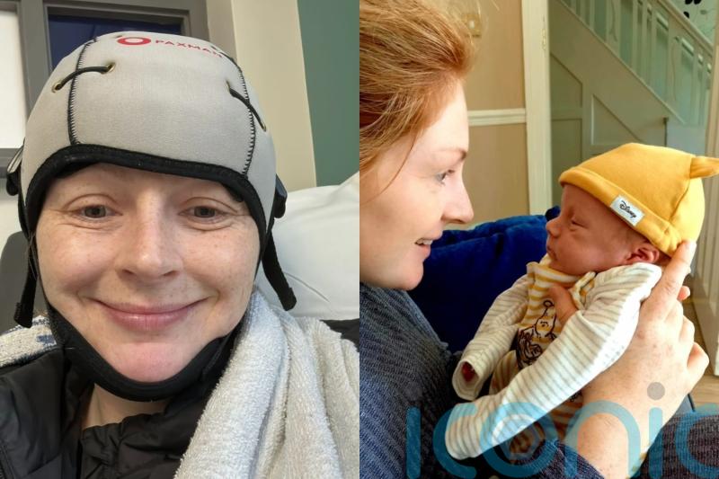 Pregnant mum induced early for double mastectomy after breast cancer diagnosis ‘grateful to be alive’ as son turns one