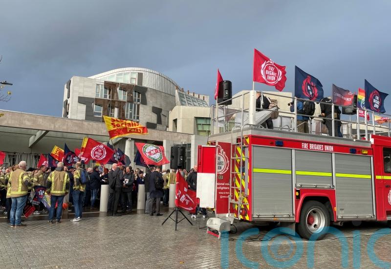 Firefighters will consider all options to defend jobs and services, says union