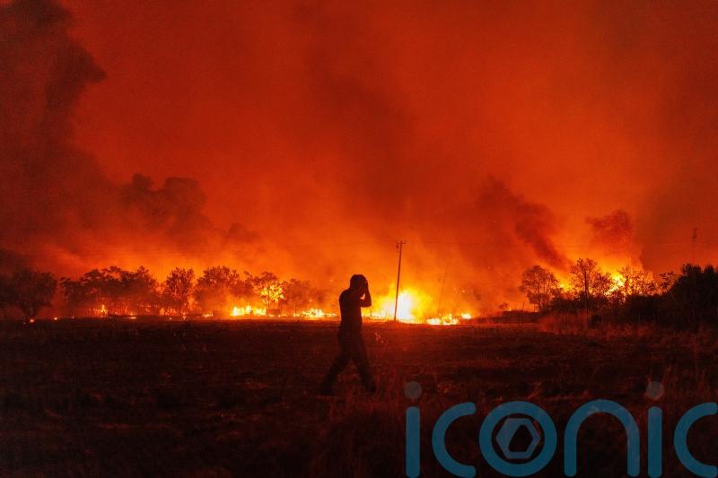 Greece wildfire forces evacuation of more villages and hospital