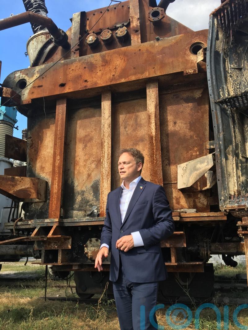 Shapps visits Kyiv as UK announces support for Ukraine’s nuclear energy supply