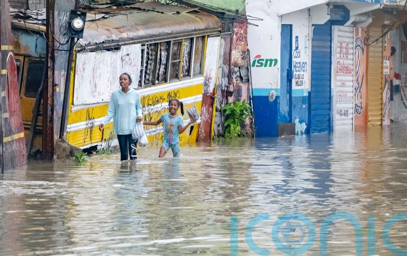 Tropical Storm Franklin makes landfall on Haiti and Dominican Republic
