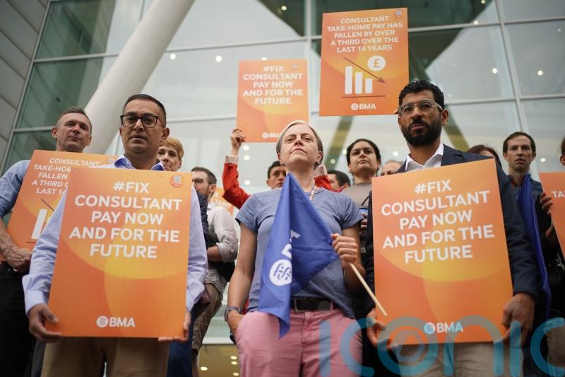 &lsquo;Not in our DNA to strike&rsquo;, say consultants as second walkout under way