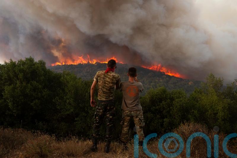 Major wildfires in Greece force more evacuations