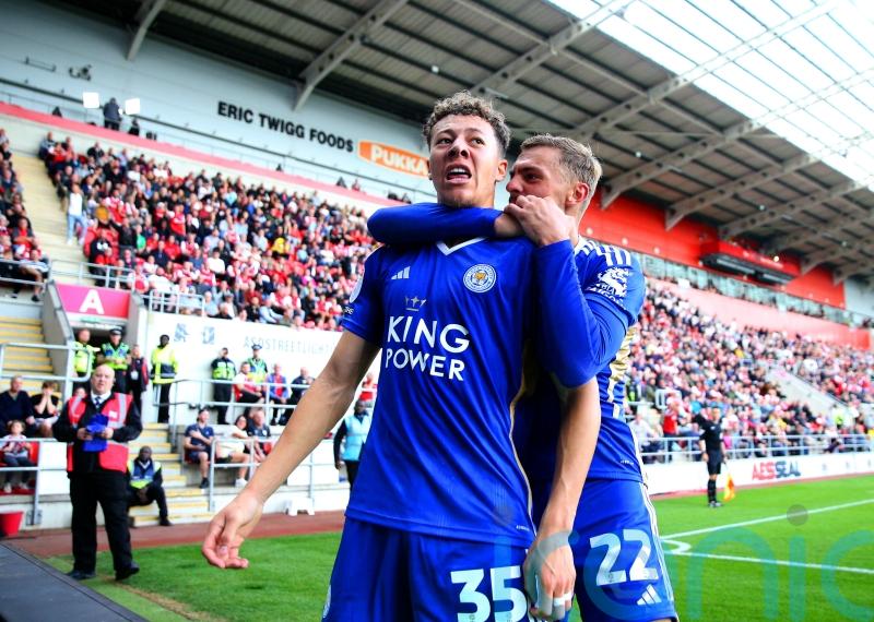 Kasey McAteer’s brace earns Leicester victory at Rotherham