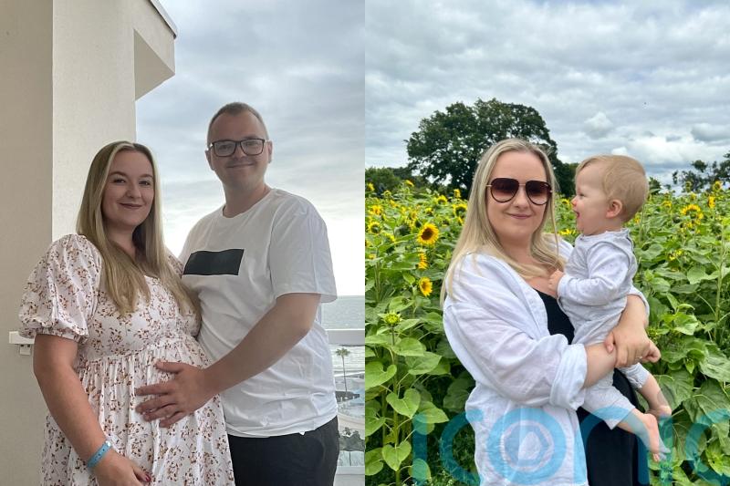 Mum told she only has years to live months after giving birth when numbness in her hand turned out to be deadly disease