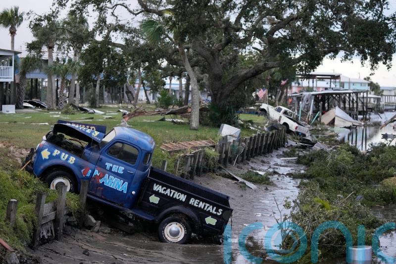 Residents return to find towns devastated after Tropical Storm Idalia
