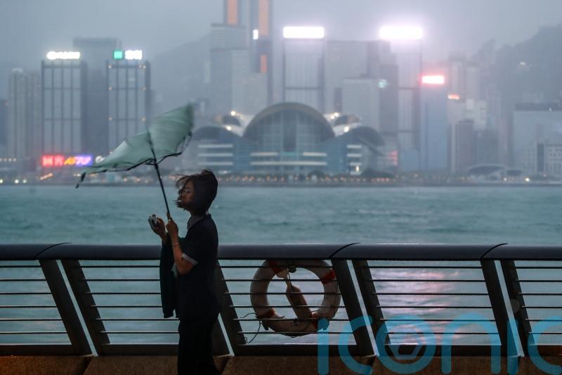 Hong Kong and other parts of China grind to near halt as typhoon passes