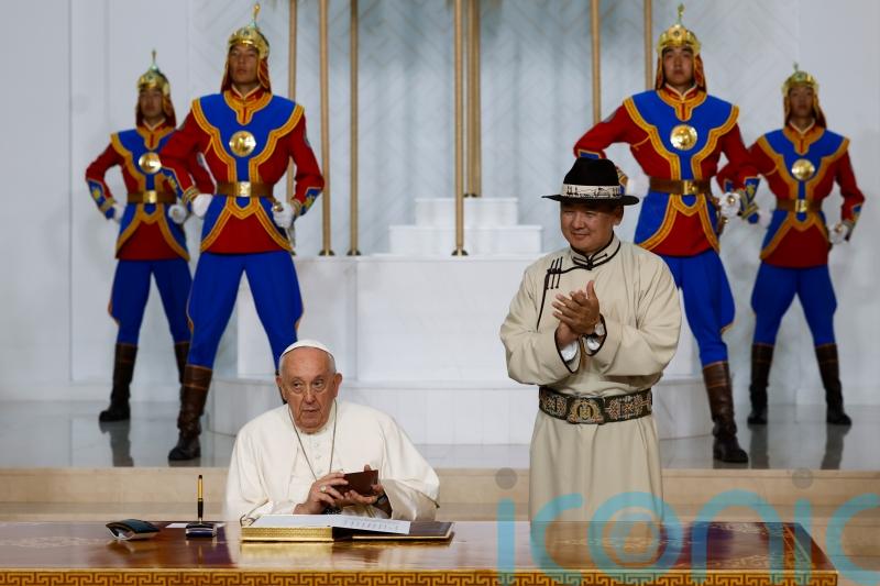 Pope praises Mongolia&rsquo;s religious freedom dating back to Genghis Khan