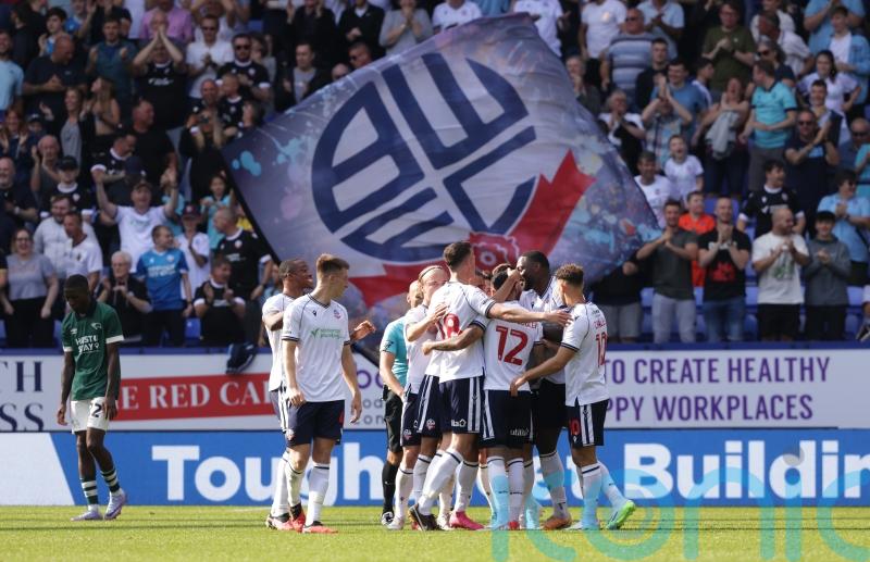 Bolton come back to defeat 10-man Derby for first win in four games
