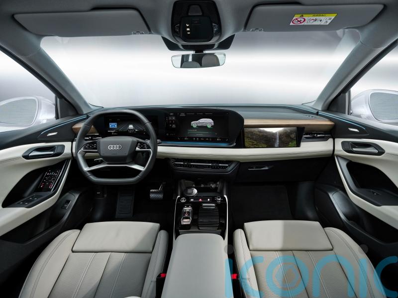 Audi showcases interior of new Q6 e-tron