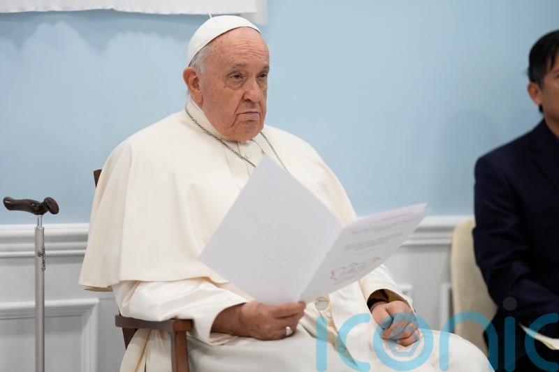 Francis opens clinic and shelter for homeless on first papal visit to Mongolia