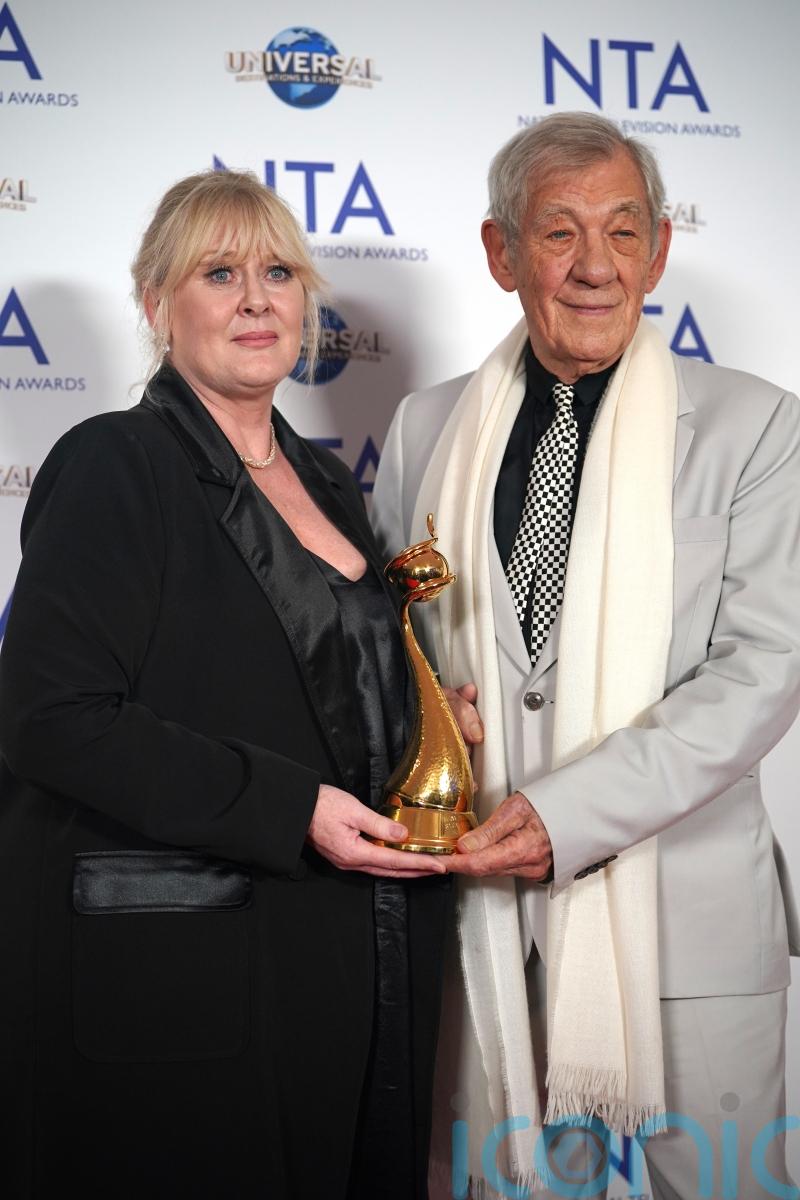 Sarah Lancashire ‘shell-shocked’ after special recognition award win at NTAs