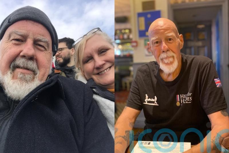 Dad told he looked like Casper the ghost before cancer diagnosis outlives three-week prognosis and will ‘keep fighting’