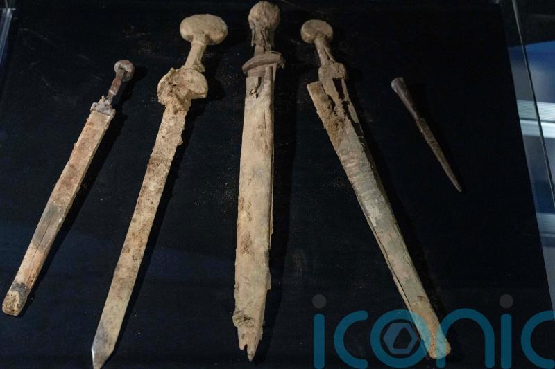 Four Roman swords discovered in Dead Sea cave in Israel