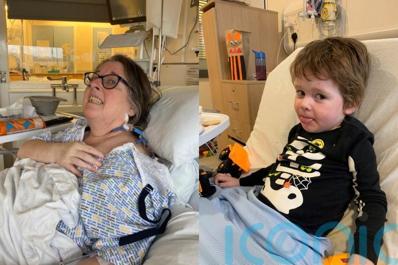 Grandmother and grandson who contracted sepsis at the same time are ‘lucky to be alive’