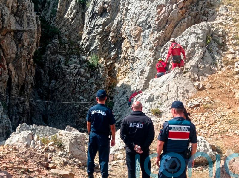 Huge rescue operation for man trapped in Turkey cave after falling ill
