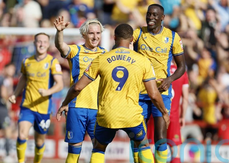 Nigel Clough hails &lsquo;incredible&rsquo; Aaron Lewis goal in win over Accrington