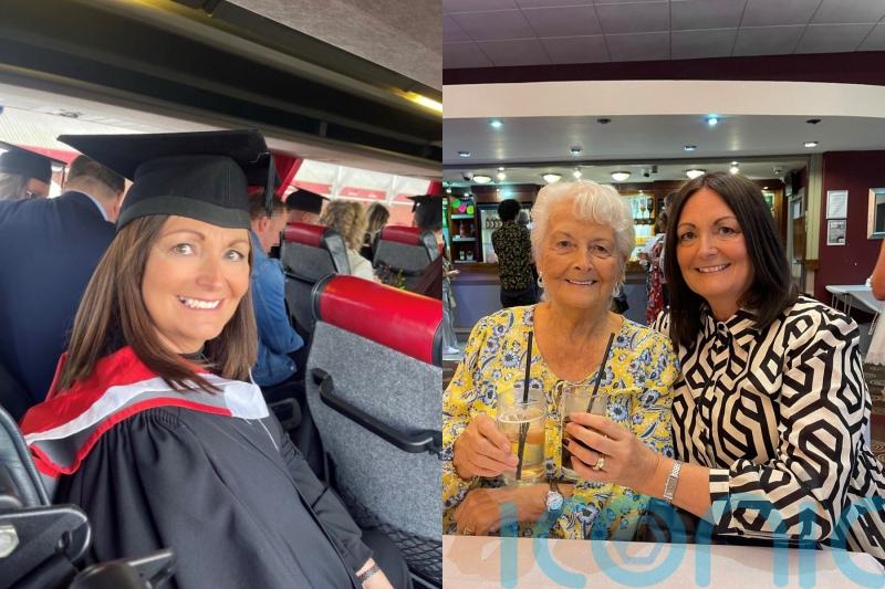 Mother who felt she was being ‘eaten away’ after hot flushes led to leukaemia diagnosis says ‘don’t ignore the symptoms’