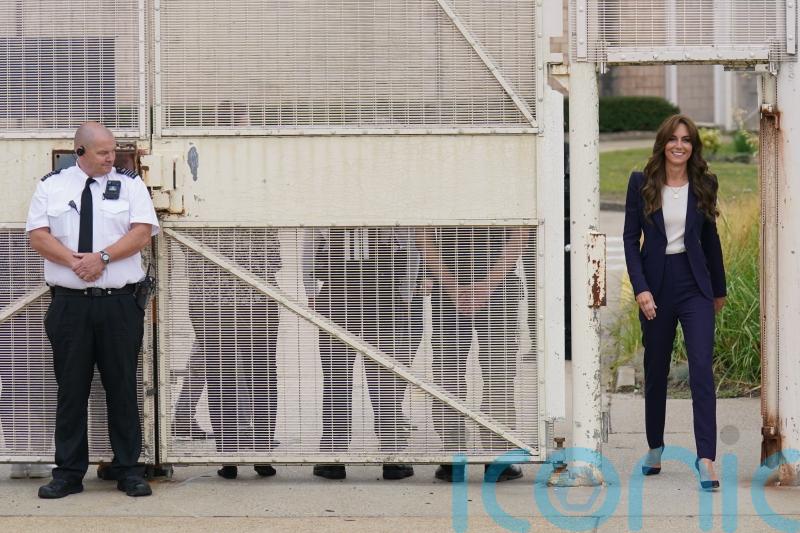 Kate visits prison to learn about charity’s addiction work with prisoners