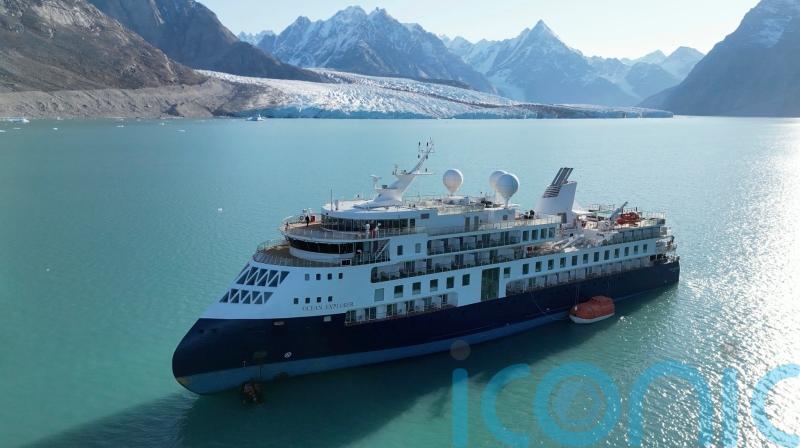 Covid cases reported on luxury cruise ship that ran aground off Greenland
