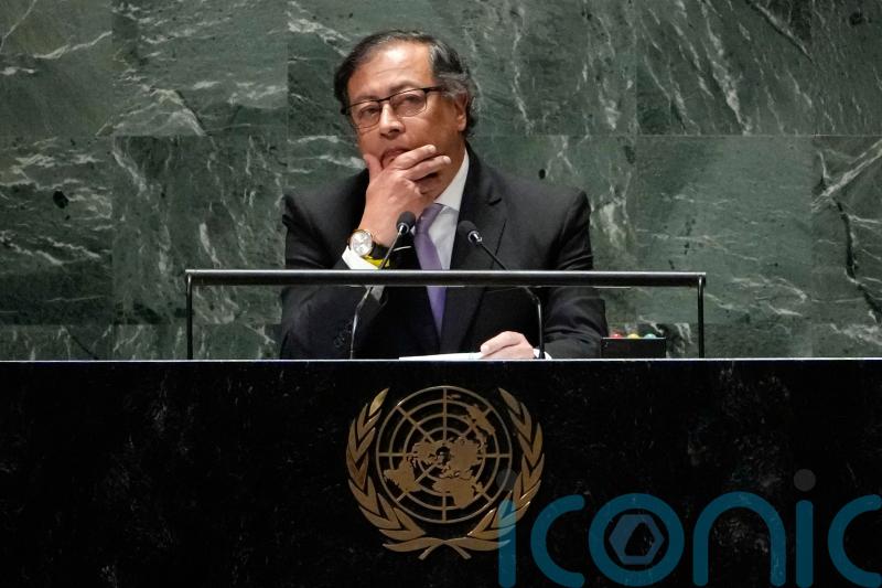 Colombian leader warns UN humanity is making itself extinct