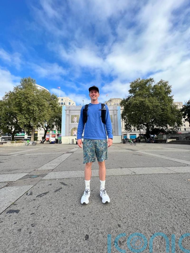 Novice runner completes seven marathons in seven days for wild fish charity