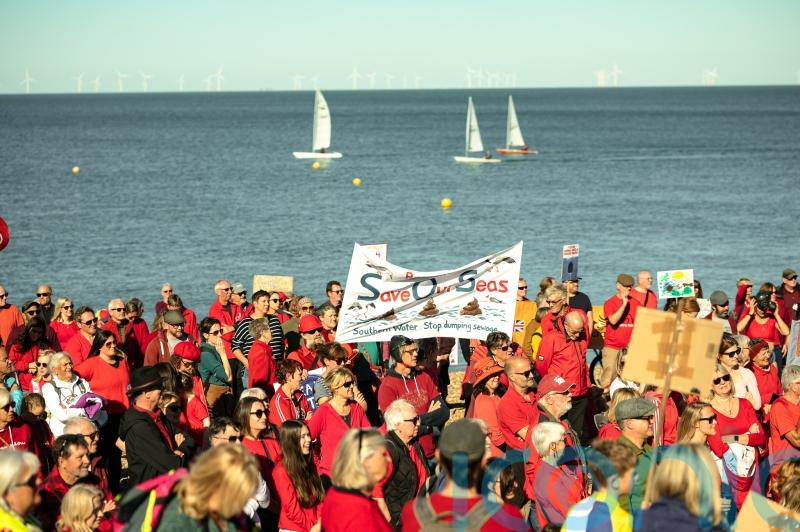 Campaigners to protest against Southern Water sewage spills in seaside town