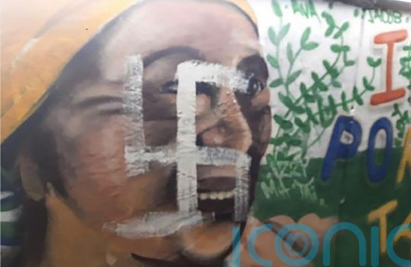 Anonymity removed for teenager who defaced Windrush mural with Nazi symbols