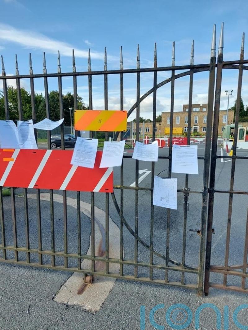 Home Office told to stop all work on former RAF base set to house migrants