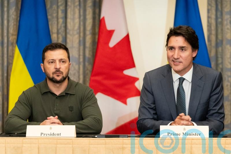 Trudeau pledges Canada’s support for Ukraine and punishment for Russia