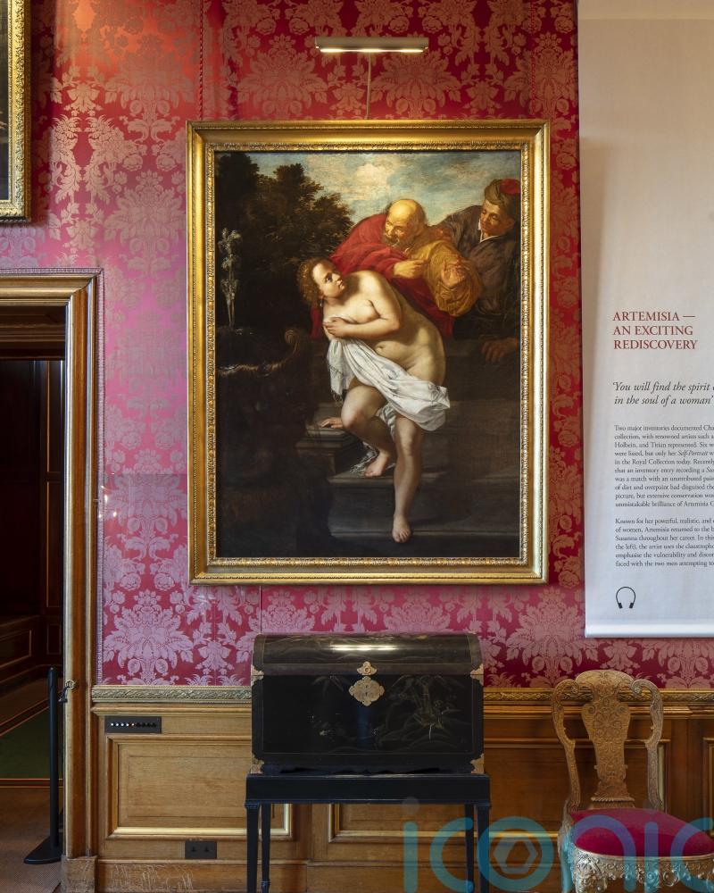 Lost Artemisia Gentileschi artwork goes on display in Windsor