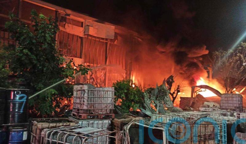 One person missing as nine killed in golf ball factory fire