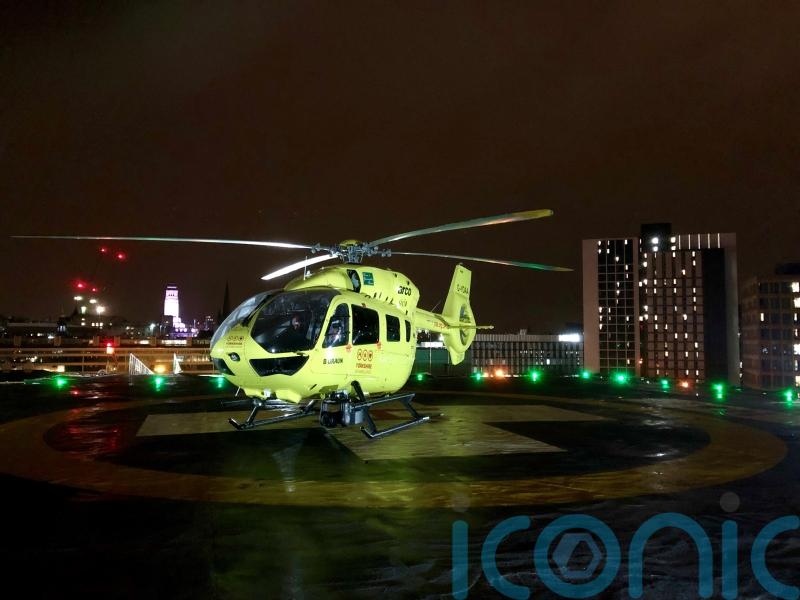 Air ambulance crew member injured in ‘senseless’ laser attack