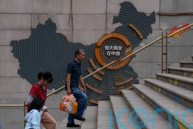 Trading in shares of property developer China Evergrande suspended in Hong Kong