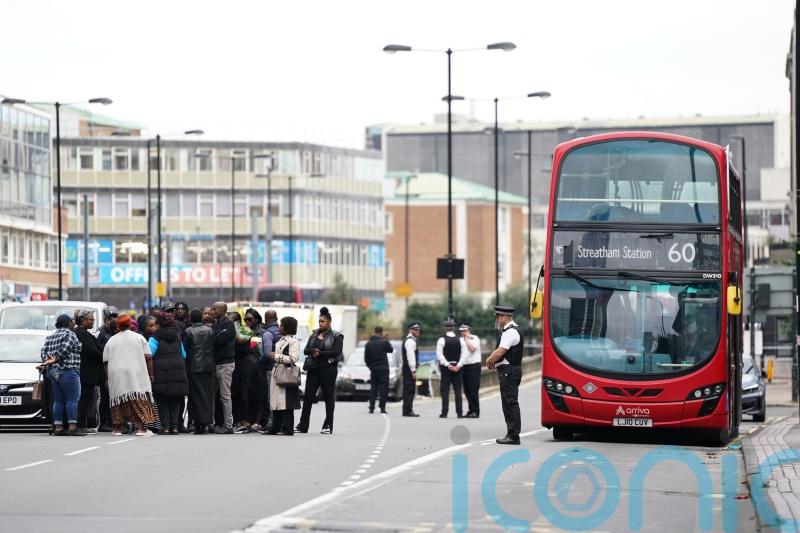 Family of teenage girl killed on way to school visits scene as vigil is held