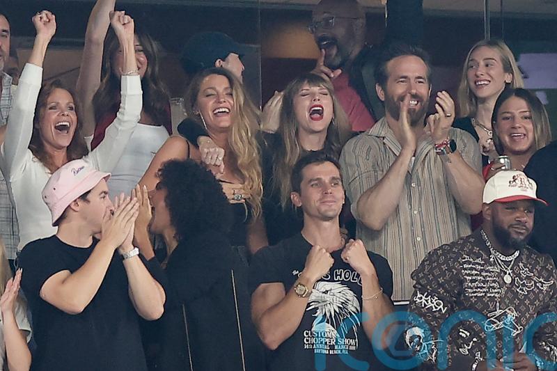 US pop singer Taylor Swift among Hollywood stars taking centre stage at NFL game