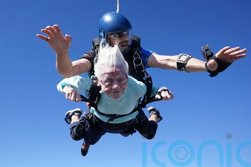 Dorothy, 104, hoping for record as world’s oldest skydiver