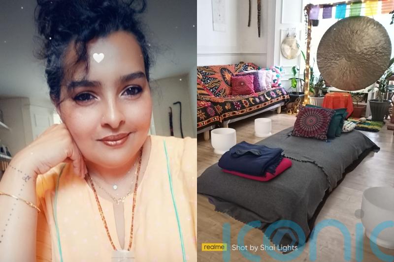 Mum gives sound baths to people in her living room dubbed ‘the gong ship’ but fears other players will steal her secrets