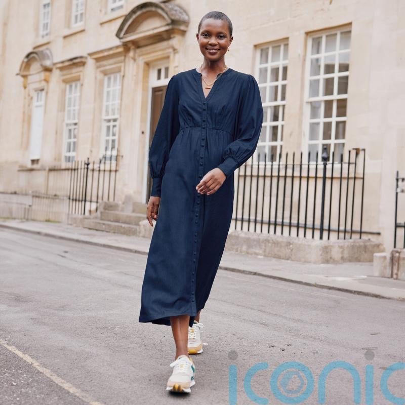 4 must-have denim trends for autumn, from wide-leg jeans to split skirts