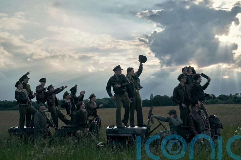 Barry Keoghan dressed for battle in first images of war drama Masters Of The Air