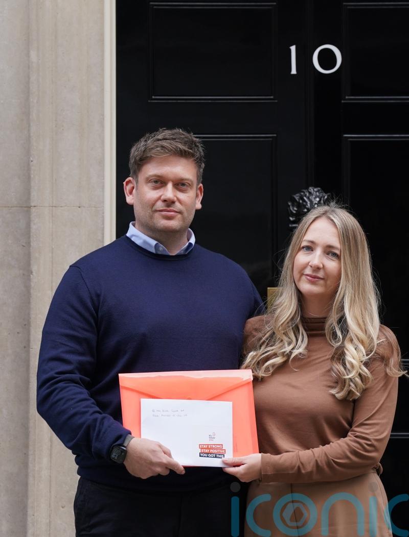 Father hopes to create ‘legacy’ for son after delivering petition for Hugh’s Law