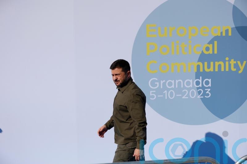 European leaders stress support for Ukraine at summit in Spain
